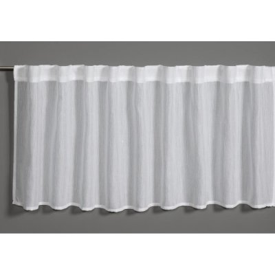 Gardinia Bílá záclona 45x140 cm Jacquard-Voile - Gardinia – Hledejceny.cz