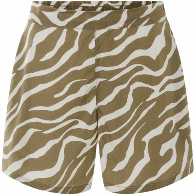 Esmara dámské šortky vysoký pas hnědá/béžová – Sleviste.cz