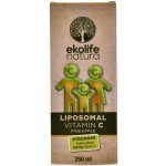 Ekolife Natura Liposomal Vitamin C ananas 750 mg 250 ml – Hledejceny.cz