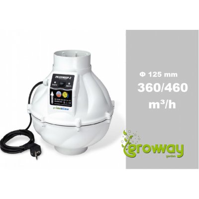 Prima Klima Whisperblower PK125 MES-2 360/460 m3/h – Hledejceny.cz