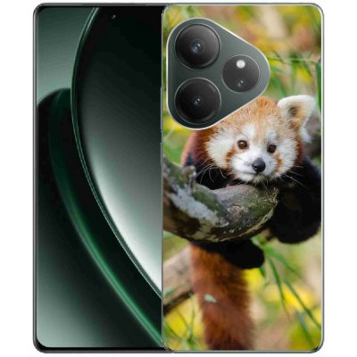 mmCase gelový na Realme GT 6 5G/GT 6T 5G panda červená – Zboží Živě