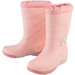 Holínky gumové Led svítící zimní zateplené dětské boty – Zboží Dáma