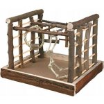 TRIXIE Hřiště pro papoušky Natural Living 35 x 29 x 25 cm – Hledejceny.cz