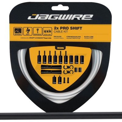 Jagwire PCK500 2x Pro Shift Kit, černá – Zboží Dáma