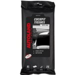 Autoland Čistící vlhčené ubrousky XL na sklo okna a světla 25 ks – Hledejceny.cz