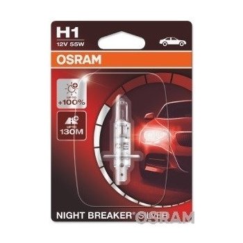 Osram Night Breaker Silver H1 P14,5s 12V 55W