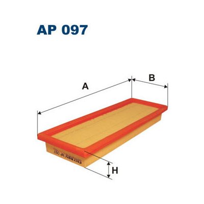 Vzduchový filtr FILTRON AP 097 – Hledejceny.cz