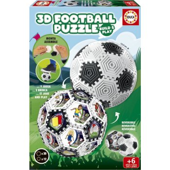 Educa 3D Puzzle fotbalový míč 32 ks