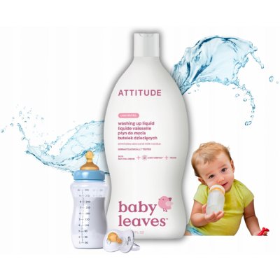 Attitude prostředek na mytí nádobí pro děti bez vůně 700 ml – Zboží Dáma