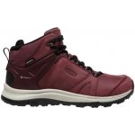 Keen Terradora Ii Leather Mid Wp W kombinovaná wine/black – Zboží Dáma