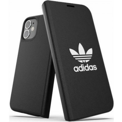 Adidas OR Booklet Case BASIC iPhone 12/12 Pro černé bílé/černé bílé – Zboží Mobilmania