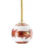 Rosenthal Porcelánová vánoční koule Versace Medusa Garland Ø 7,5 cm červená 14283-409958-27940 – Zboží Dáma