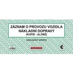 Baloušek Tisk ET220 Záznam o provozu vozidla nákladní dopravy alonž – Zboží Mobilmania