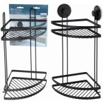 Excellent Polička kovová rohová 26 x18 x 37 cm – Sleviste.cz