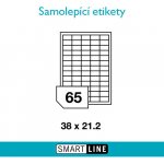 Mondi Samolepicí etikety 100 listů ( 65 etiket 38,1 x 21,2 mm) EL/MF-65L38.1x21.2 – Zboží Živě