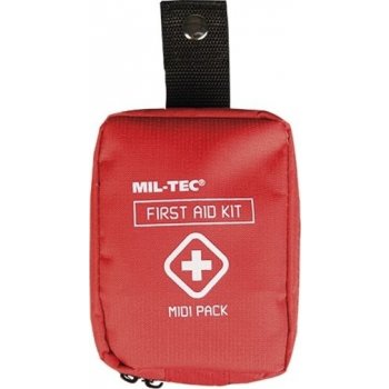 Mil-Tec Mini lékárnička první pomoci červená