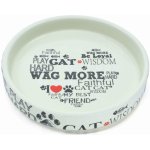 Vsepropejska Halm keramická miska pro kočku 13 cm – Zboží Dáma