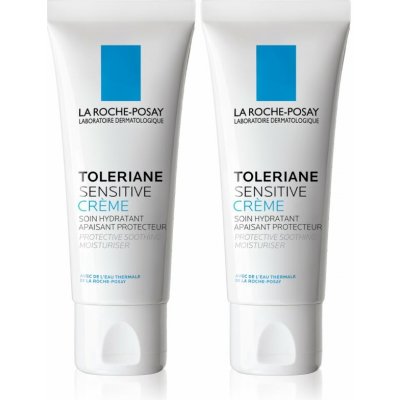 La Roche-Posay Toleriane Toleriane Sensitive prebiotický hydratační krém 2 x 40 ml – Hledejceny.cz