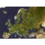 Evropa - satelitní nástěnná mapa /velká/ – Zboží Dáma