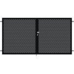 Flow Plotová brána dvoukřídlá, hliník, 150 × 300 cm, antracitová šedá (RAL 7016) WB24PPW3TH80030013020030001500 – Zbozi.Blesk.cz