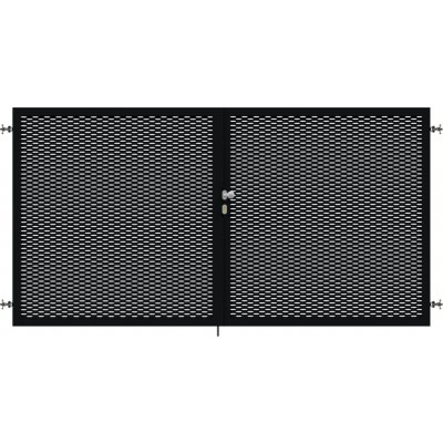 Flow Plotová brána dvoukřídlá, hliník, 150 × 300 cm, antracitová šedá (RAL 7016) WB24PPW3TH80030013020030001500 – Zbozi.Blesk.cz