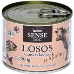 Sokol Falco Sense Dog losos a hovězí 200 g – Sleviste.cz