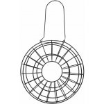 Kerbl Circle Závěsné krmítko pro ptáky kroužek na lojové kuličky 24 x 8 x 24 cm kov 87045 – Hledejceny.cz