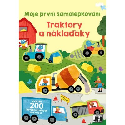 Traktory & náklaďáky - Moje první samolepkování – Zboží Dáma