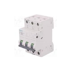 Siemens 400VAC 4A 3 DIN C 6kA IP20 5SL6