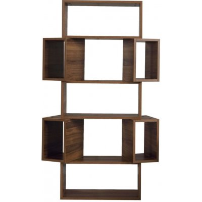 Asir Knihovna BOX ořech – Zboží Mobilmania