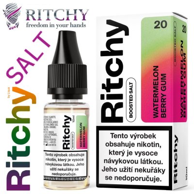 Ritchy Salt Watermelon Berry Gum 10 ml 20 mg – Zboží Dáma