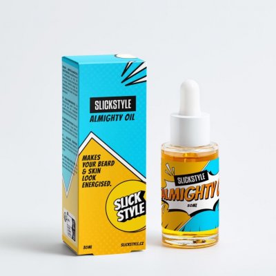 Slickstyle Almighty Oil všemocný olej na vousy a pleť 30 ml – Zbozi.Blesk.cz