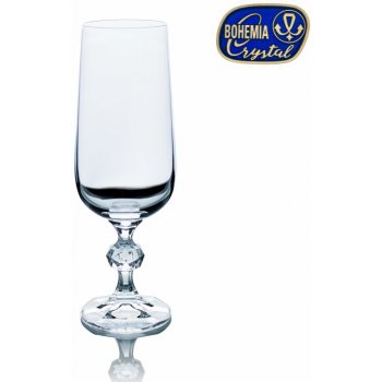 Crystalex sklenice Claudia na víno šampaňské 180 ml 6ks