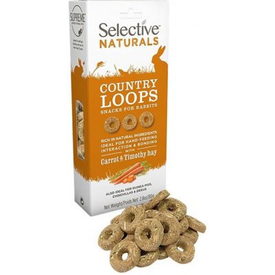 Supreme Petfoods Selective Naturals Snack Country Loops 80 g – Hledejceny.cz