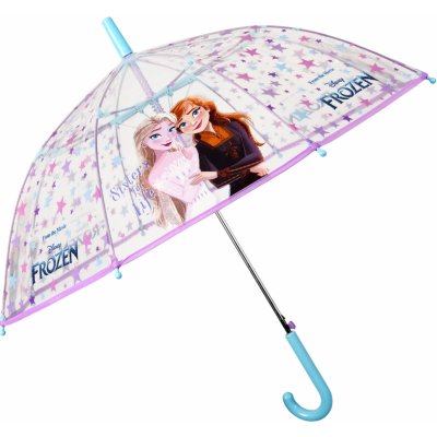 Perletti 50248 Frozen deštník dětský holový průhledný – Zboží Mobilmania