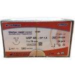 Chirlac rapid braided violet 4/0 (EP1,5) 75 cm HR18, 24 ks v balení – Sleviste.cz