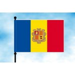 LIBEA, s.r.o. Andorra stolní vlaječka Uchycení: Dutinka (pro nasunutí) – Hledejceny.cz