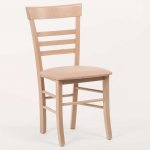 ITTC Stima Siena s čalouněným sedákem Dub Sonoma / Lux cappuccino 24 – Zboží Mobilmania