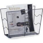 Koš na noviny, kovový, ZELLER 17742 antracitová – Zboží Dáma