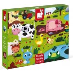 Janod Zvířátka na farmě 20 dílků – Zboží Dáma