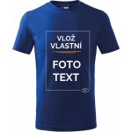 dětské tričko s potiskem modrá – Zboží Dáma