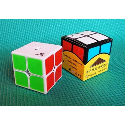Rubikova kostka 2 x 2 x 2 Fangshi Funs 50 mm bílá