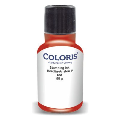 Coloris Razítková barva Berolin Ariston P na přírodní tkaniny červená 50 g – Hledejceny.cz