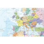 Svět nástěnná politická mapa – Sleviste.cz