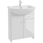 Venus Skříňka s umyvadlem, 81 × 65 × 30 cm, bílá 108-D-06501+1562 – Zboží Dáma