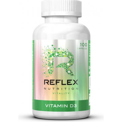 Reflex Nutrition Vitamín D3 100 kapslí – Zbozi.Blesk.cz