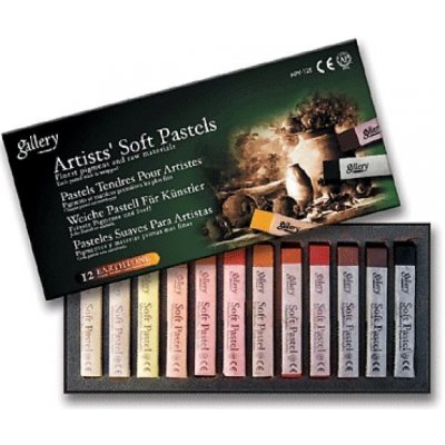 Mungyo suché pastely Gallery sada 12 odstínů zemité tóny – Hledejceny.cz