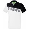 Dětské tričko Erima 5-C POLOKOŠILE bílá černá