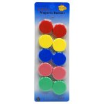 pkstar.cz Dekorační barevné magnety 3 cm 10 ks PK19-2 – Zbozi.Blesk.cz