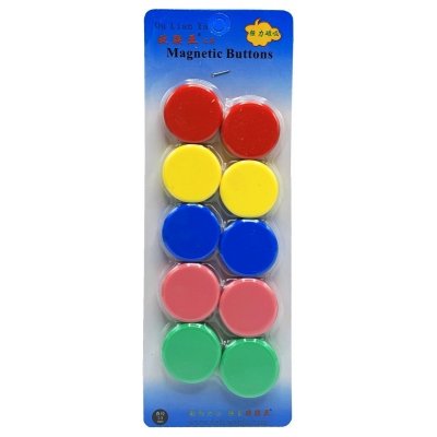 pkstar.cz Dekorační barevné magnety 3 cm 10 ks PK19-2 – Zbozi.Blesk.cz